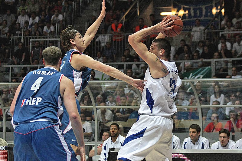 KK Zadar – KK Cibona (foto: Marin Gospić)