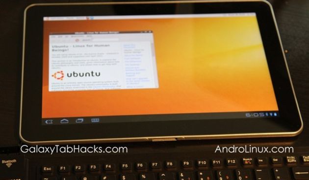 Samsung Galaxy Tab 10.1 na Linuxu