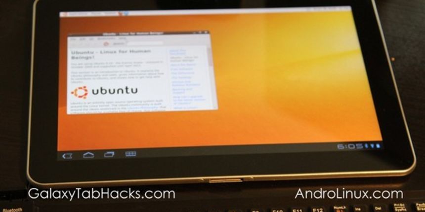 Samsung Galaxy Tab 10.1 na Linuxu Samsung Galaxy Tab 10.1 na Linuxu