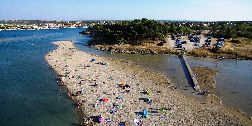 Nin, ninska plaža, Kraljičina plaža