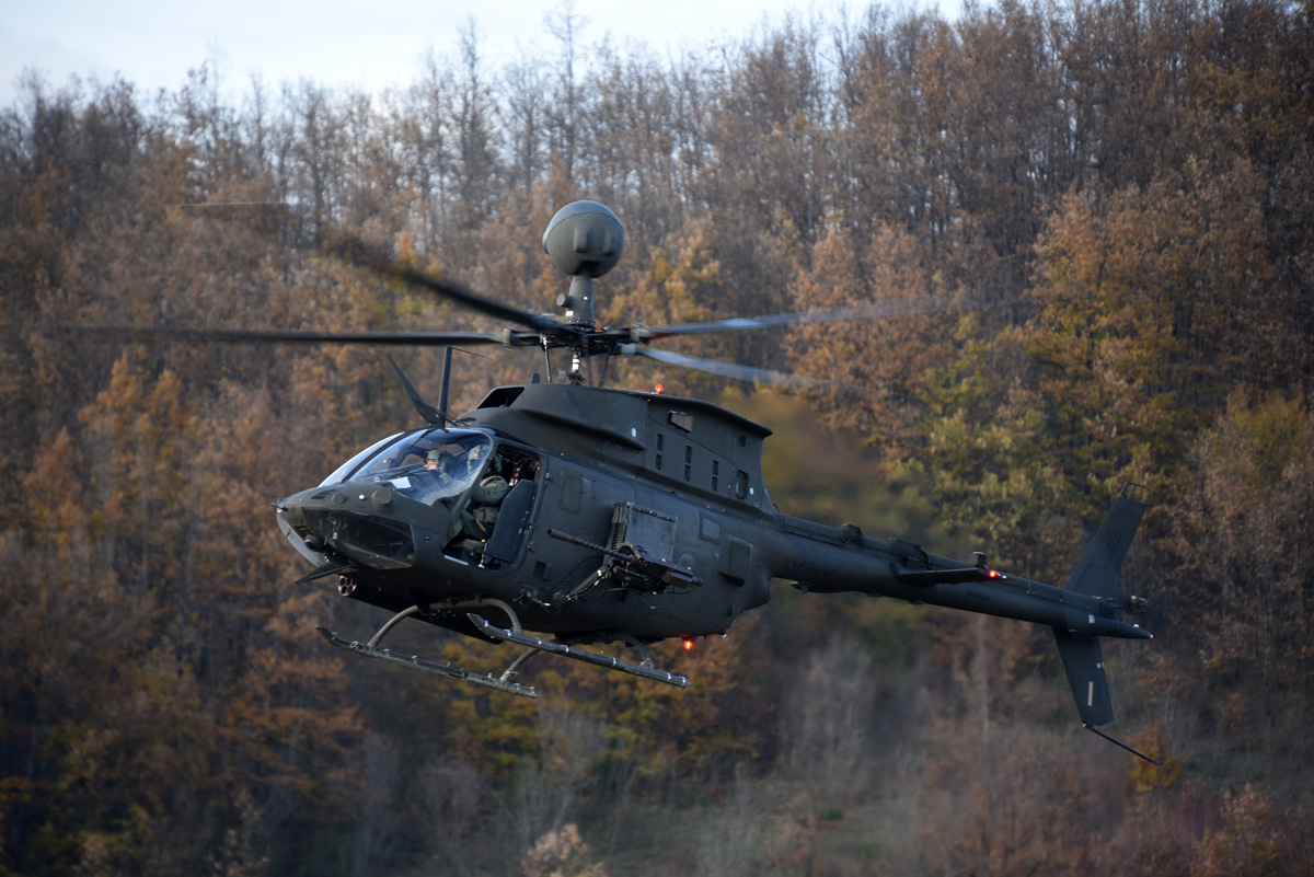 Grupna bojeva gađanja i raketiranja iz Kiowa Warrior