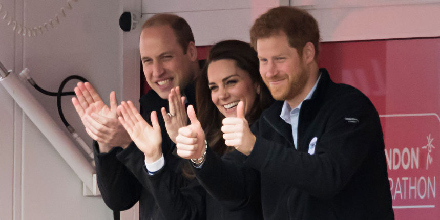 Princ William, Kate Middleton, princ Harry