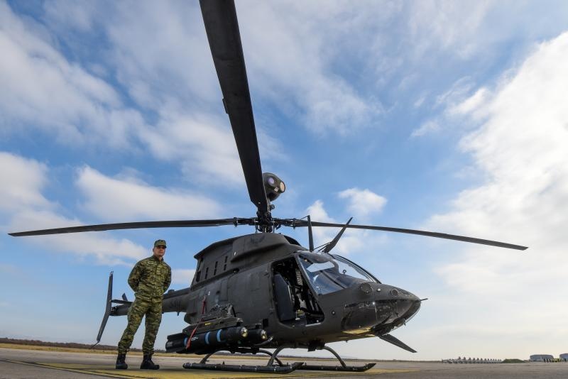 Zemunik: Predstavljena Eskadrila helikoptera OH-58D Kiowa Warrior