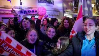 Doček rukometaša u Zadru Doček rukometaša u Zadru