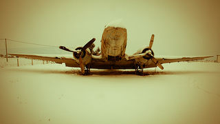 Priča zaboravljenog aviona u Otočcu, foto: Leo Banic