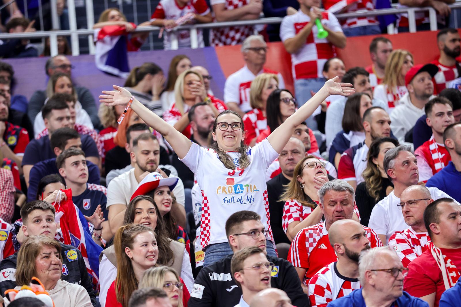 Navijači na IHF Svjetskom rukometnom prvenstvu 2025.