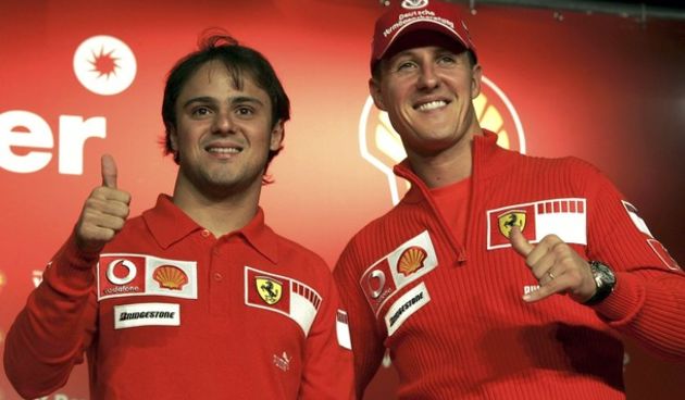 Massa i Schumacher, Foto: Reuters