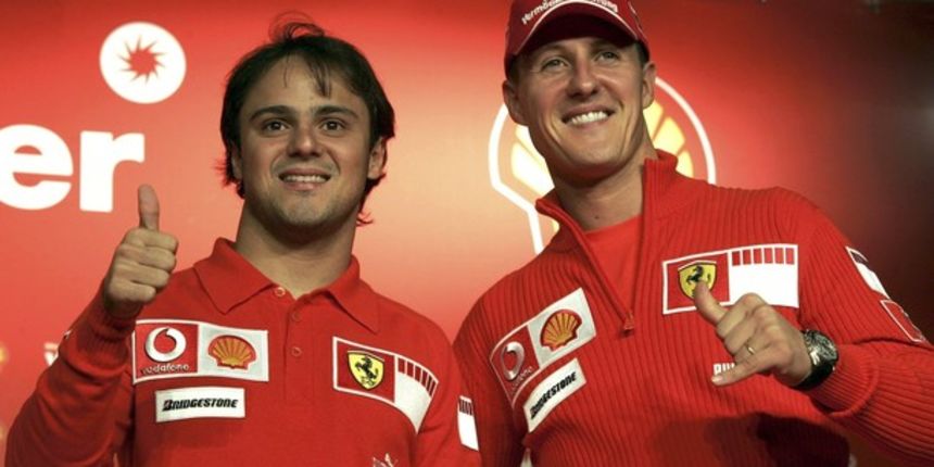 Massa i Schumacher, Foto: Reuters Massa i Schumacher, Foto: Reuters