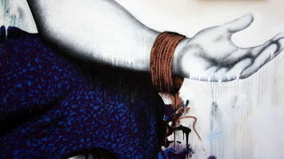 Street Art umjetnik Finbarr Fin DAC stvara u Ražancu, Foto: Nenad Nešović Street Art umjetnik Finbarr Fin DAC stvara u Ražancu, Foto: Nenad Nešović