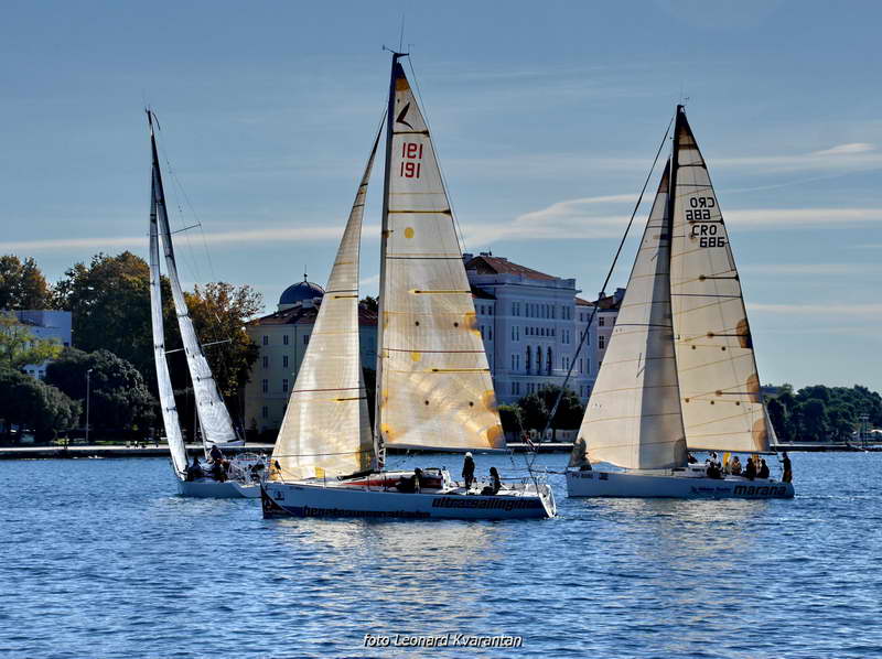 Zadarska Koka 2016. gledana s mora. Foto: Leonard Kvarantan Zadarska Koka 2016. gledana s mora. Foto: Leonard Kvarantan