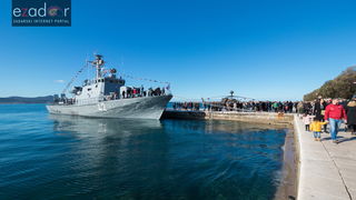 Đir po gradu, subotnja špica 20. siječnja 2018. Raketna topovnjača Dubrovnik