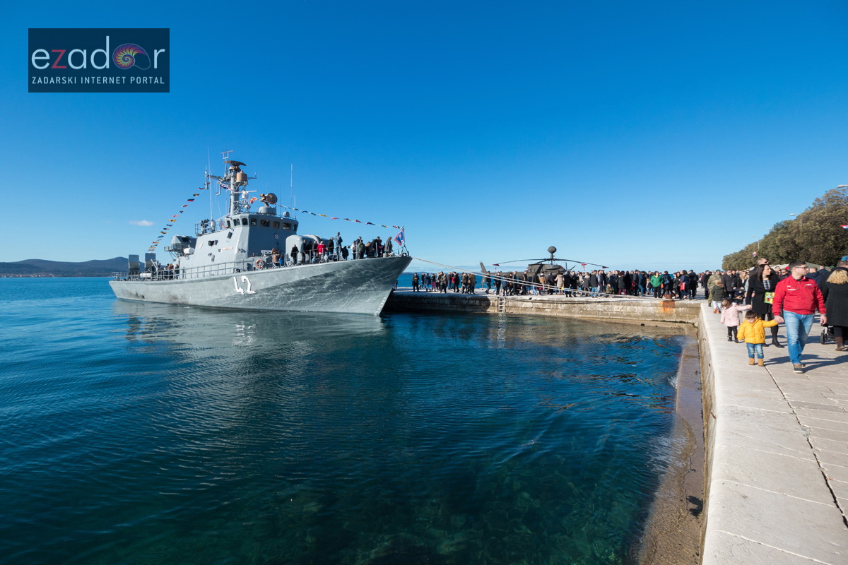 Đir po gradu, subotnja špica 20. siječnja 2018. Raketna topovnjača Dubrovnik