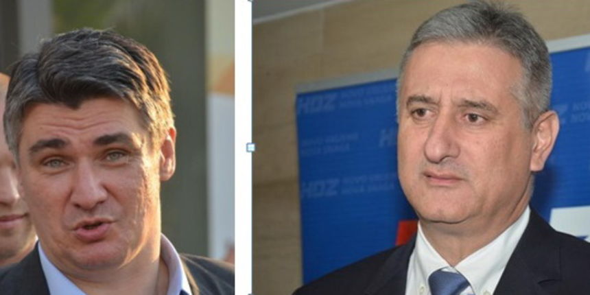 Ilustracija Milanovic-Karamarko, SDP-HDZ, izbori,foto: PIXSELL