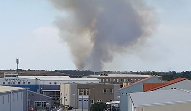 Požar blizu Kožina Požar blizu Kožina