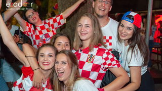 Zadar je gorio: Velika fešta nakon plasmana Vatrenih u finale Svjetskog prvenstva