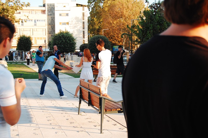 Freeze Flash Mob Zadar 17. rujna 2011, Foto: Tea Balog Freeze Flash Mob Zadar 17. rujna 2011, Foto: Tea Balog