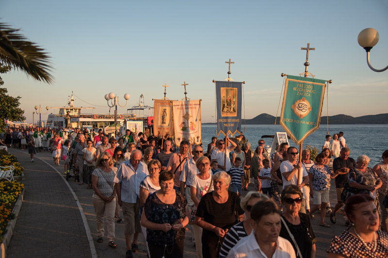 Procesija u Biogradu na blagdan sv. Roka, foto: Vinko Pešić Procesija u Biogradu na blagdan sv. Roka, foto: Vinko Pešić