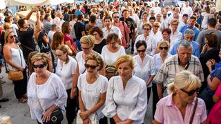 Proslava Velike Gospe u Pagu uz nastup klape Intrade Proslava Velike Gospe u Pagu uz nastup klape Intrade