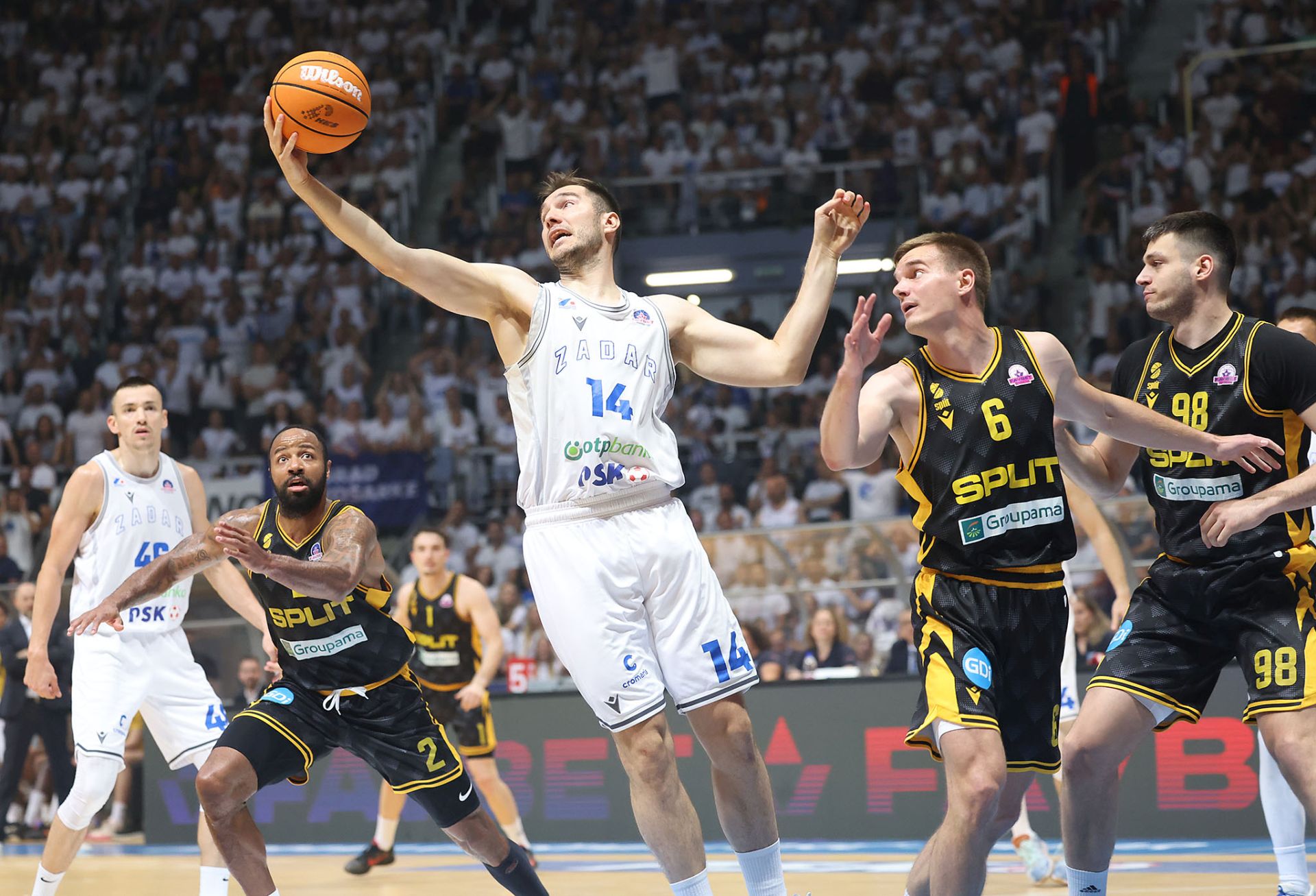 Favbet Premijer liga, finale doigravanja, 5. utakmica: KK Zadar – KK Split 93-66 Favbet Premijer liga, finale doigravanja, 5. utakmica: KK Zadar – KK Split 93-66