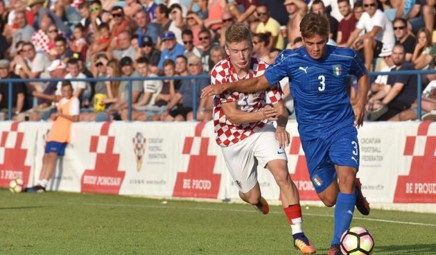 Stadion Stanovi: Prijateljska utakmica između U19 reprezentacija Hrvatske i Italije