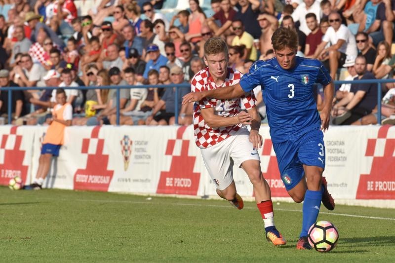 Stadion Stanovi: Prijateljska utakmica između U19 reprezentacija Hrvatske i Italije Stadion Stanovi: Prijateljska utakmica između U19 reprezentacija Hrvatske i Italije