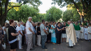Procesija u Biogradu na blagdan sv. Roka, foto: Vinko Pešić Procesija u Biogradu na blagdan sv. Roka, foto: Vinko Pešić