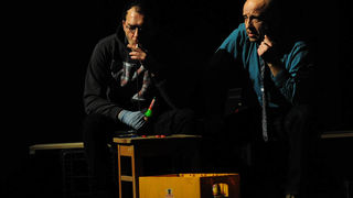 Zadar, 13.3.2014. snimio: Nenad Marčev 
Borivoj Radaković 
GRUPA 
redatelj: Mario Kovač 
igraju: Sreten Mokrović, Ranko Zidarić, 
Ivica Zadro i Iva Visković 
Kazalište KNAP (Kazalište na Peščenici) 
Dvorana HNK Zadar