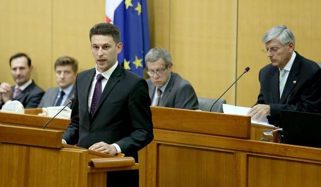 Prvo zasjedanje Hrvatskoga sabora u 9. sazivu. Bozo Petrov. Photo: Patrik Macek/PIXSELL