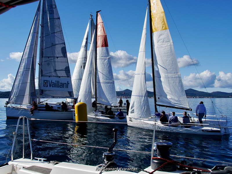 Zadarska Koka 2016. gledana s mora. Foto: Leonard Kvarantan Zadarska Koka 2016. gledana s mora. Foto: Leonard Kvarantan