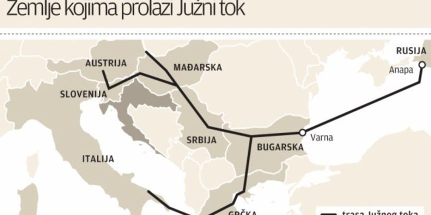 Južni tok, foto: VL Južni tok, foto: VL