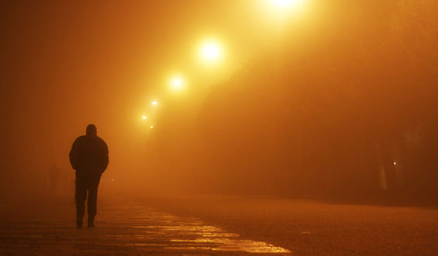 Zadarska večer u magli 8. veljače (foto:Saša Čuka)