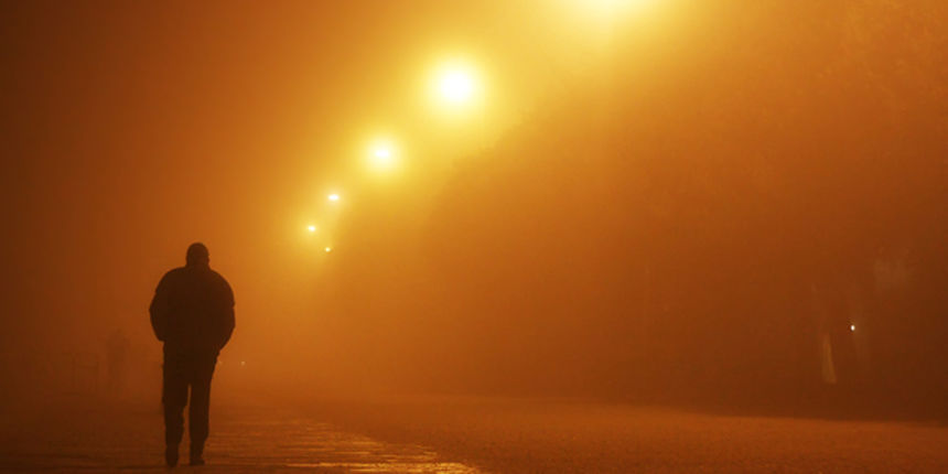 Zadarska večer u magli 8. veljače (foto:Saša Čuka)