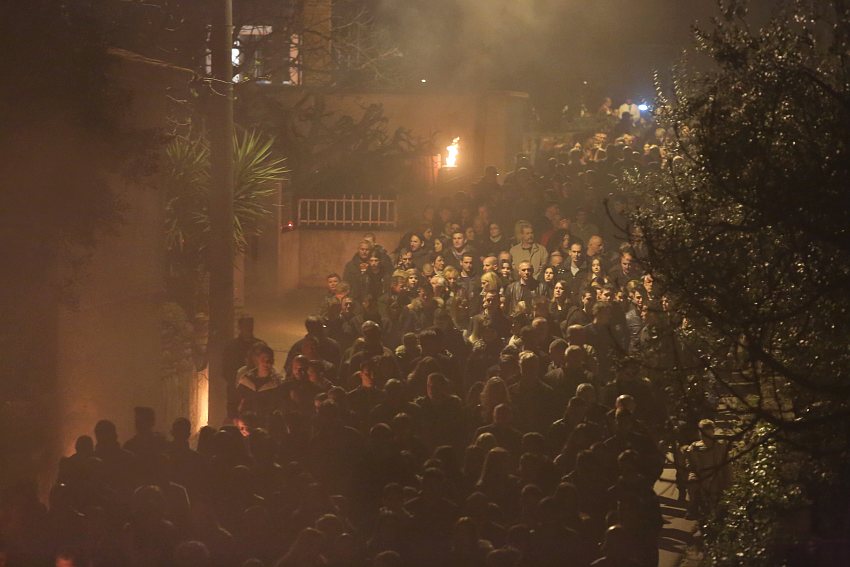 Bibinje: Održana tradicionalna procesija Velikog Petka. Foto: Leo Banić