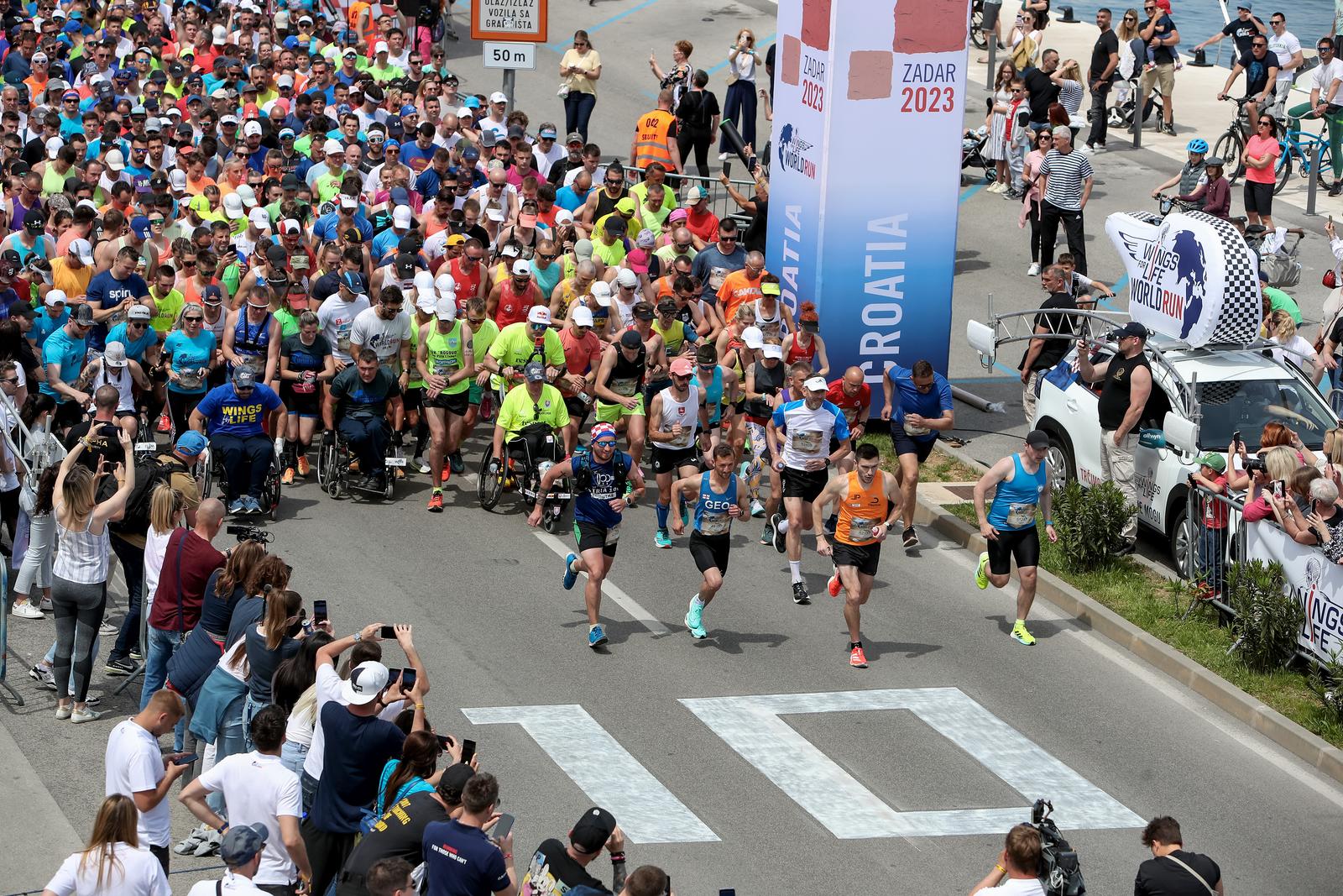 Wings for Life World Run Zadar 2023. Wings for Life World Run Zadar 2023.