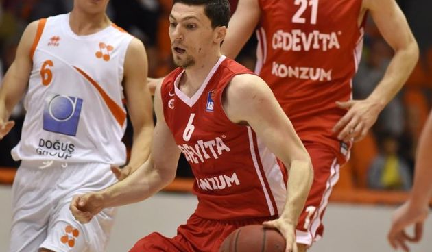 Hrvatska kosarkaska liga za prvaka. 13. kolo, GKK Sibenik – KK Cedevita. Toni Katic. Photo: Hrvoje Jelavic/PIXSELL