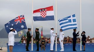 Rioe de Janeiro. Olimpijski prvaci u klasi 470, Šime Fantela i Igor Marenić. Photo. Igor Kralj/PIXSELL Rioe de Janeiro. Olimpijski prvaci u klasi 470, Šime Fantela i Igor Marenić. Photo. Igor Kralj/PIXSELL