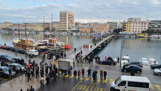 Svečani mimohod postrojbi u povodu proslave 23. obljetnice VRO Maslenica. Foto: Iva Perinčić