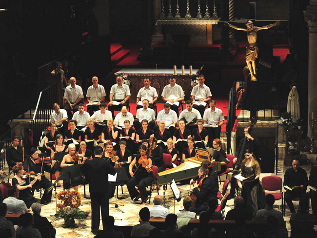 Sveta Stosija: Koncet Akademskog zbora Ivan Goran Kovacic i Hrvatskog baroknog ansambla