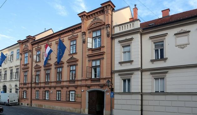 Zgrada Ustavnog suda RH. Photo: Patrik Macek/PIXSELL