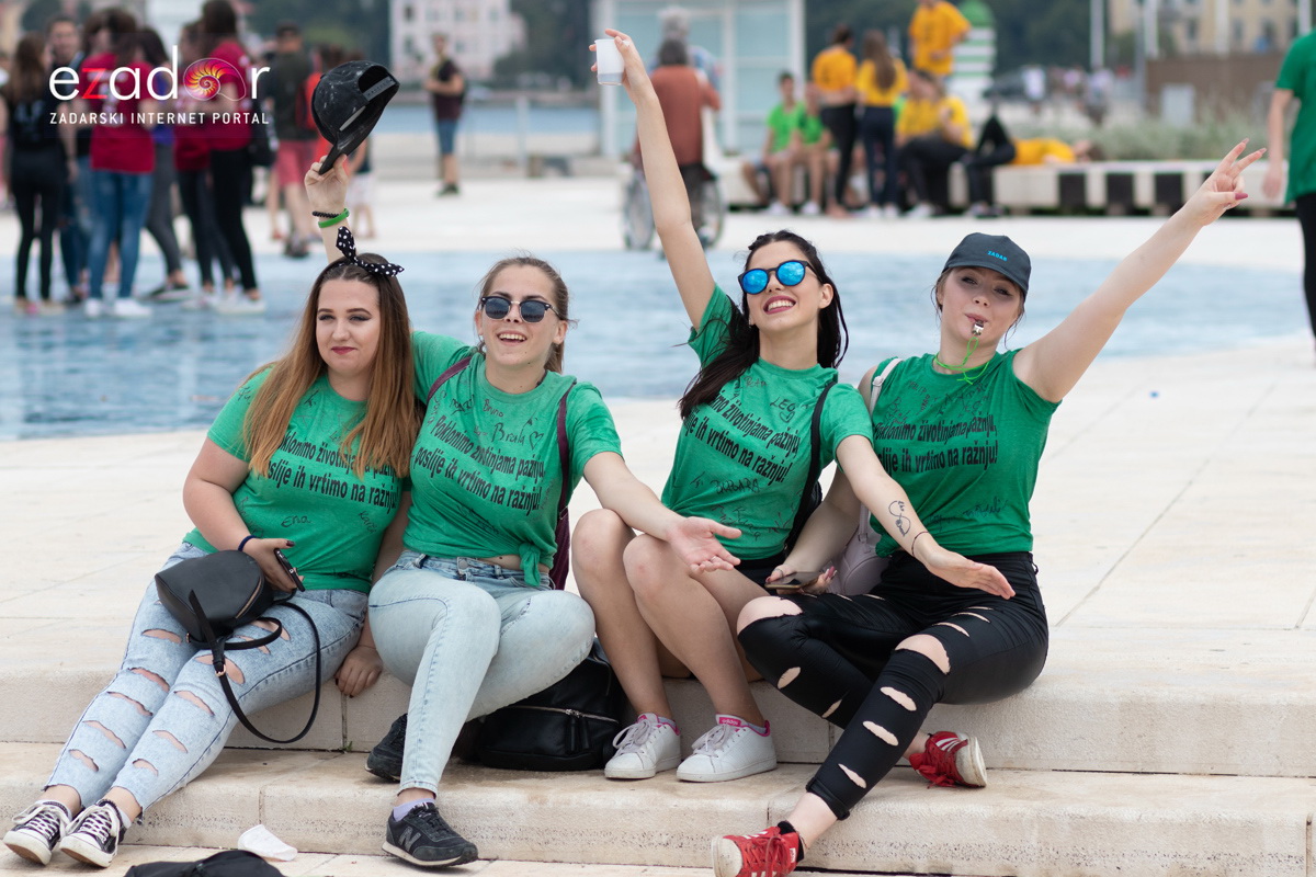Ludijada zadarskih maturanata 2018. Ludijada zadarskih maturanata 2018.