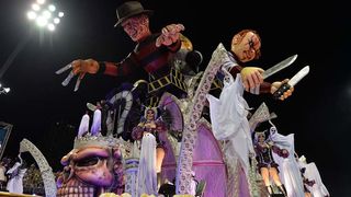 Tradicionalni karneval u Brazilu, foto: NELSON ALMEDIA Tradicionalni karneval u Brazilu, foto: NELSON ALMEDIA