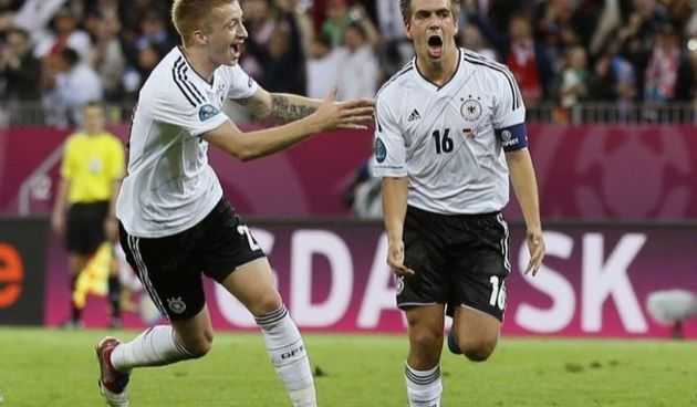 Philipp Lahm i Marco Reus, foto: AP Photo