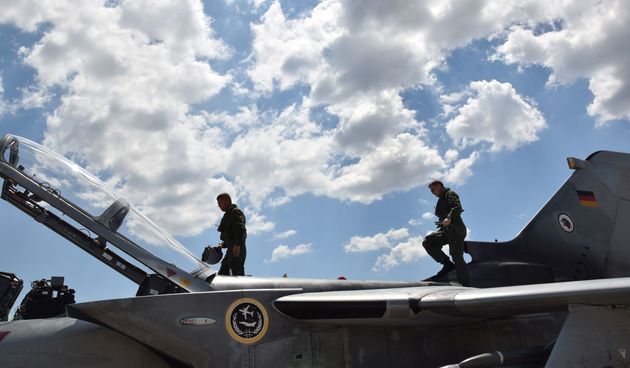 Njemački “Tornado” u zrakoplovnoj bazi Zemunik