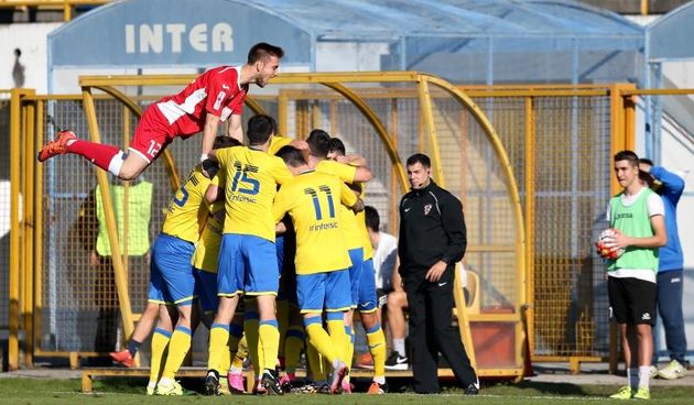 24.10.2015., SRC Zapresic, Zapresic – MAXtv 1. HNL, 14. kolo, NK Inter Zapresic – NK Istra 1961. Photo: Davor Puklavec/PIXSELL