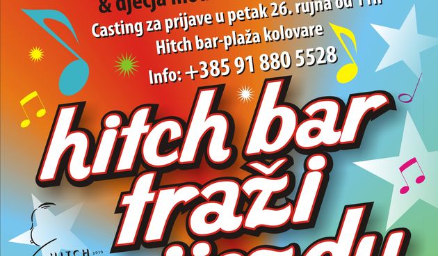 Dječja modna revija & karaoke show ispred Hitch bara