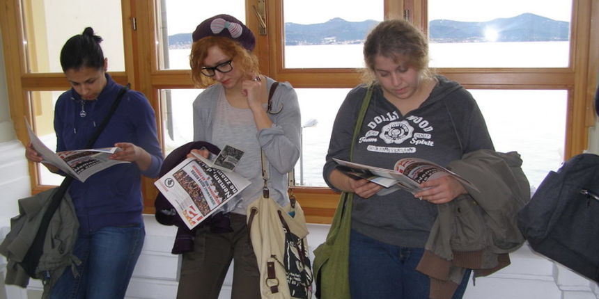 Okupljanje Nezavisne studentske inicijative Zadar (foto Nikola Turcinov) Okupljanje Nezavisne studentske inicijative Zadar (foto Nikola Turcinov)