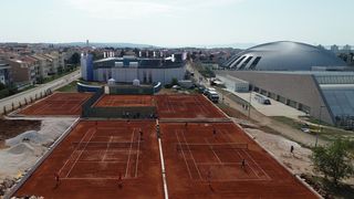 Pripreme teniske reprezentacije na Višnjiku