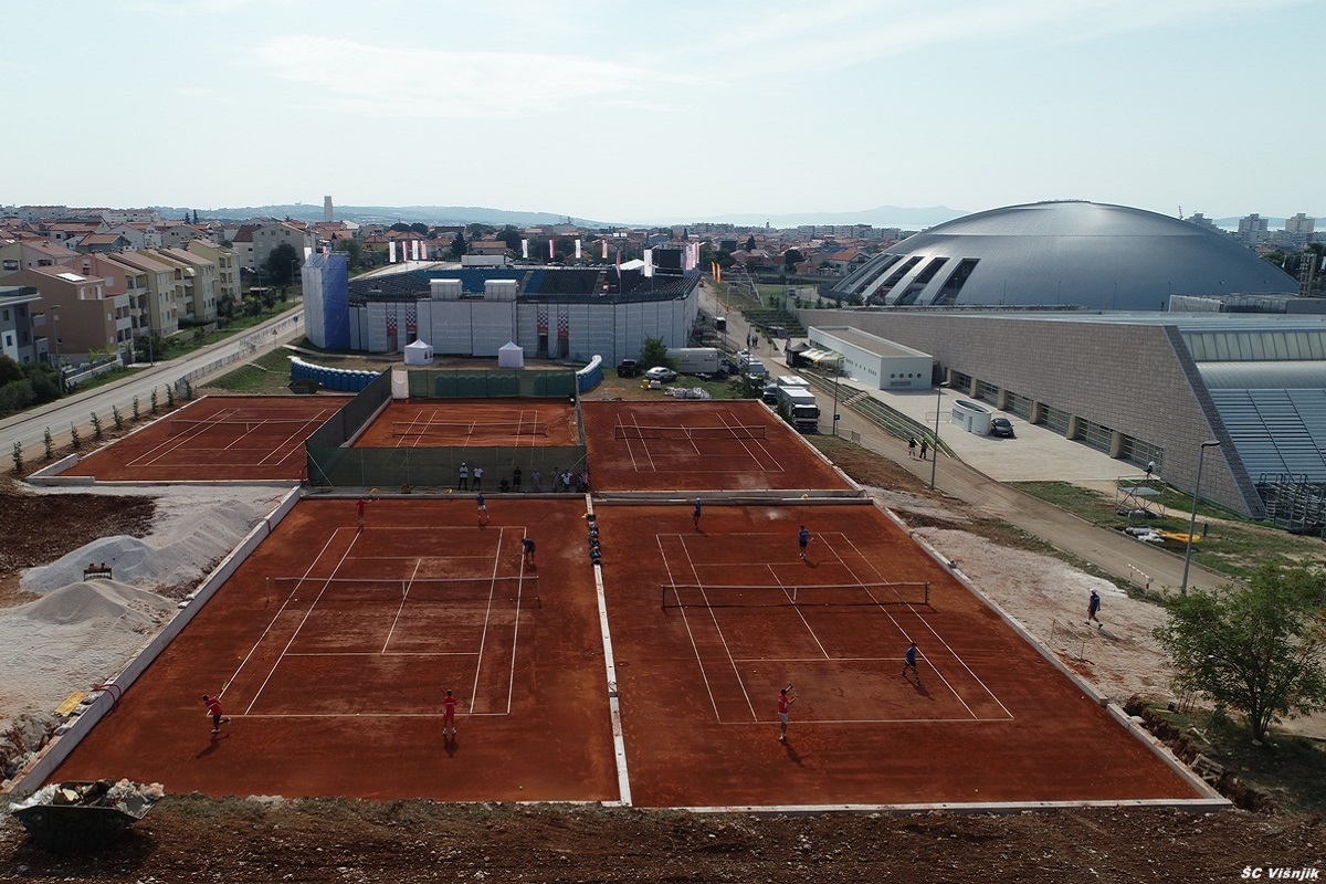Pripreme teniske reprezentacije na Višnjiku
