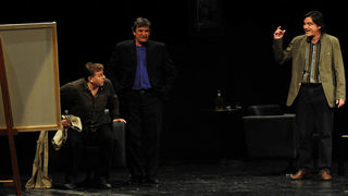 Predstava “Art” u HNK Zadar, foto: Nenad Marčev Predstava “Art” u HNK Zadar, foto: Nenad Marčev