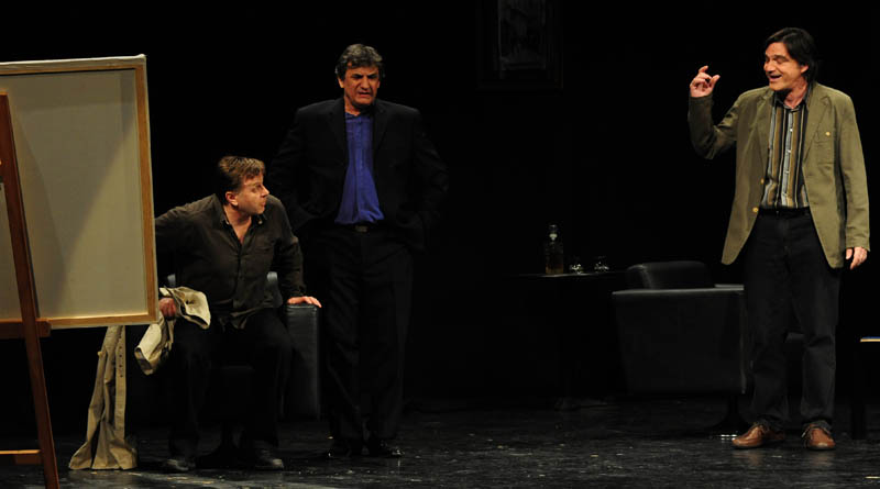 Predstava “Art” u HNK Zadar, foto: Nenad Marčev Predstava “Art” u HNK Zadar, foto: Nenad Marčev